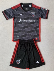 2024-2025 D.C. United Home Gray&Black Soccer Uniform-AY