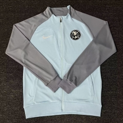 2024-2025 Club América Light Blue Thailand Soccer Jacket -HR