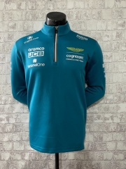 2024 Aston Martin Green Formula One Racing Tracksuit