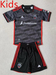 2024-2025 D.C. United Home Gray&Black Kids/Youth Soccer Uniform-AY