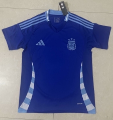 （s-4xl）2024-25 Argentina Away Blue Thailand Soccer Jersey AAA-818