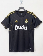 Retro Version 2011-2012 Real Madrid Away Black Thailand Soccer Jersey AAA-811