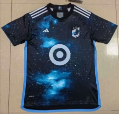 （s-4xl）2024-25 Minnesota United FC Home Black Thailand Soccer Jersey AAA-818