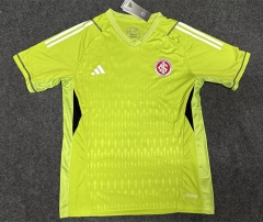 2024-25 Brazil SC Internacional Goalkeeper Fluorescent Green Thailand Soccer Jersey AAA-GB