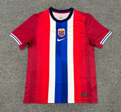 2024-25 Norway Home Red Thailand Soccer Jersey-512