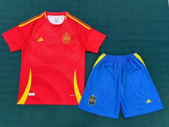 2024-2025 Spain Home Red Soccer Uniform-8975