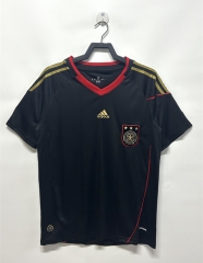 Retro Version 2010 Germany Away Black Thailand Soccer Jersey AAA-811