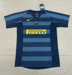Retro Version 04-05 Inter Milan 2nd Away Blue Thailand Soccer Jersey AAA-811