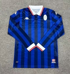 2024-2025 Bari Blue LS Thailand Soccer Jersey AAA-512