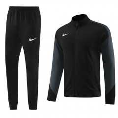 2024-2025 Nike Black Thailand Soccer Jacket Uniform-LH