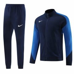 2024-2025 Nike Royal Blue Thailand Soccer Jacket Uniform-LH