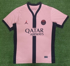 2024-2025 Paris 2nd Away PInk Thailand Soccer Jersey AAA-416
