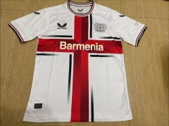2024-2025  Bayer 04 Leverkusen Away White Thailand Soccer Jersey AAA-4895