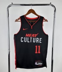 2024 City Edition Miami Heat Black #11 NBA Jersey-311