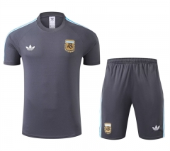 2024-25 Argentina Light Gray Thailand Soccer Uniform-4627
