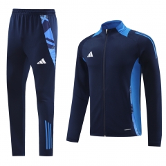 2024-2025 Adida s Royal Blue Thailand Soccer Jacket Uniform-LH