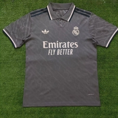 2024-2025 Real Madrid 2nd Away Light Gray Thailand Soccer Jersey AAA-416