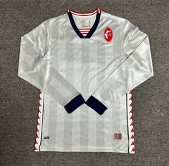 2024-2025 Bari White LS Thailand Soccer Jersey AAA-512