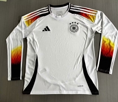 (s-4xl)24-25 Germany Home White Thailand LS Soccer Jersey AAA-2483