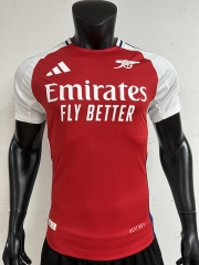 Champions League Player Version 2024-2025 Arsenal Home Red&White Thailand Soccer Jersey AAA-518