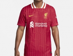 （s-4xl）Correct version 2024-2025 Liverpool Home Red Thailand Soccer Jersey AAA