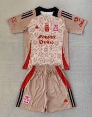 2024-2025 Special Version Tigres UANL Yellow Soccer Uniform-AY