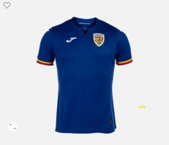 2024-25 Romania Away Blue Thailand Soccer Jersey AAA