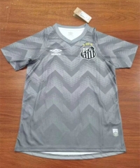 2024-2025 Santos FC Light Gray Thailand Soccer Training Jersey-1783