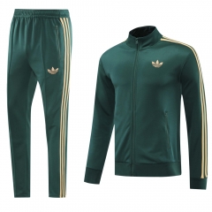 2024-2025 Adida s Green Thailand Soccer Jacket Uniform-LH