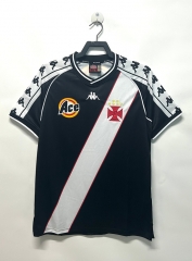 Retro Version 2000 CR Vasco da Gama Away Black Thailand Soccer Jersey AAA-811