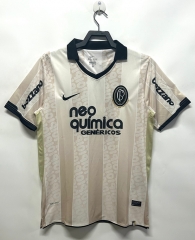 Retro Version 100th Anniversary 2010 Corinthians Beige Thailand Soccer Jersey AAA-811