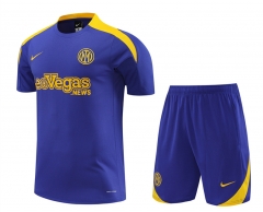 2024-2025 Inter Milan Blue Thailand Soccer  Uniform-418