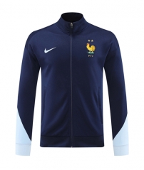 2024-2025 France Royal Blue Thailand Soccer Jacket-LH
