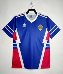 Retro Version 1990 Yugoslavia Home Blue Thailand Soccer Jersey AAA-811