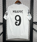 #9  Mbappé Player version 2024-2025 Real Madrid Home White  Thailand Soccer Jersey AAA-888