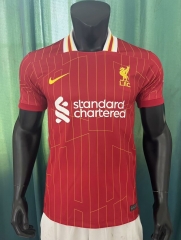 Premier League champions (S-4XL) 2024-2025 Liverpool Home Red Thailand Soccer Jersey AAA-305