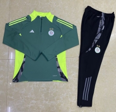 2024-25 Algeria Green Thailand Soccer Tracksuit-411
