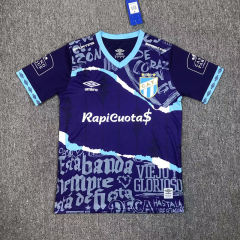 2024-25 Atlético Tucumá Away Royal Blue Thailand Soccer Jersey AAA-417