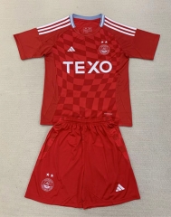 24-25 Aberdeen Home Red Soccer Uniform-AY