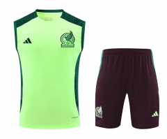 2024-2025 Moxico Green Thailand  Vest Soccer Uniform-418