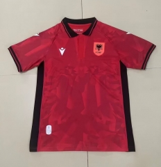 24-25 Albania Home Red Thailand Soccer Jersey AAA-5177