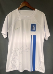 2024-25 Greece White Thailand Soccer Jersey AAA-9171