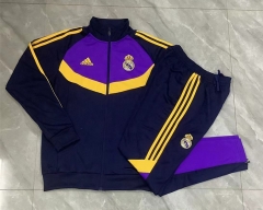 2024-2025 Real Madrid Royal Blue Thailand Soccer Jacket Uniform-815