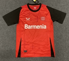 （s-4xl）2024-2025  Bayer 04 Leverkusen Home Red Thailand Soccer Jersey AAA-6032