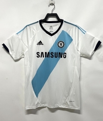 Retro Version 12-13 Chelsea Away White& Blue Thailand Soccer Jersey AAA-811
