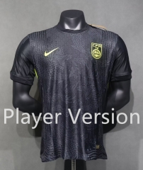 (S-3XL) Player Version 2024-2025 China PR Black Thailand Soccer Jersey AAA-518
