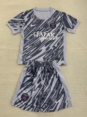 2024-2025 Paris Goalkeeper Gray Soccer Uniform-AY