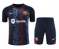2024-2025 Barcelona Black Thailand Soccer Jersey Uniform-418