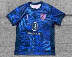 (s-4xl)24-25 Atletico Madrid 2nd Away Royal Blue Thailand Soccer Jersey AAA-4927
