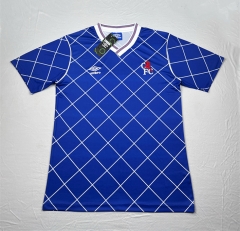 Retro Version 87-89 Chelsea Home Blue Thailand Soccer Jersey AAA-9171
